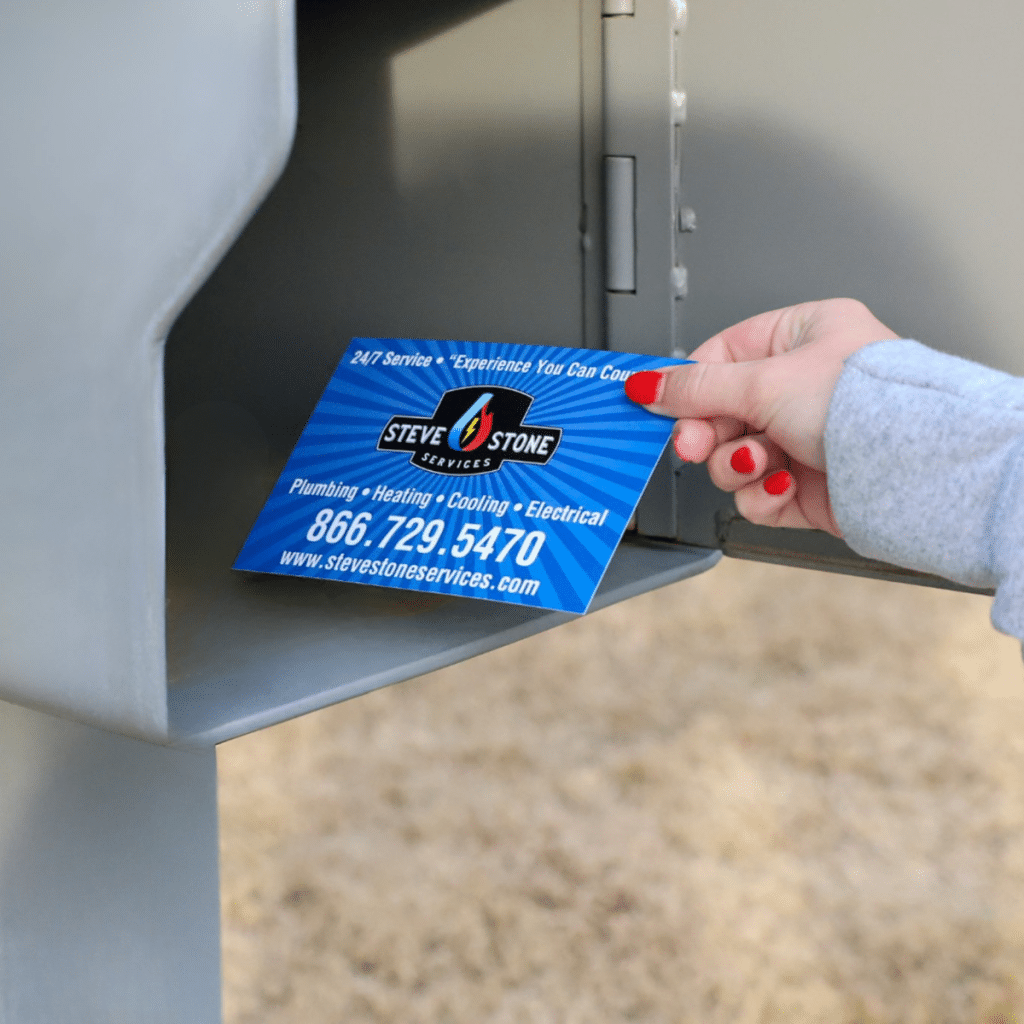 Service Professional Post Card In Mailbox