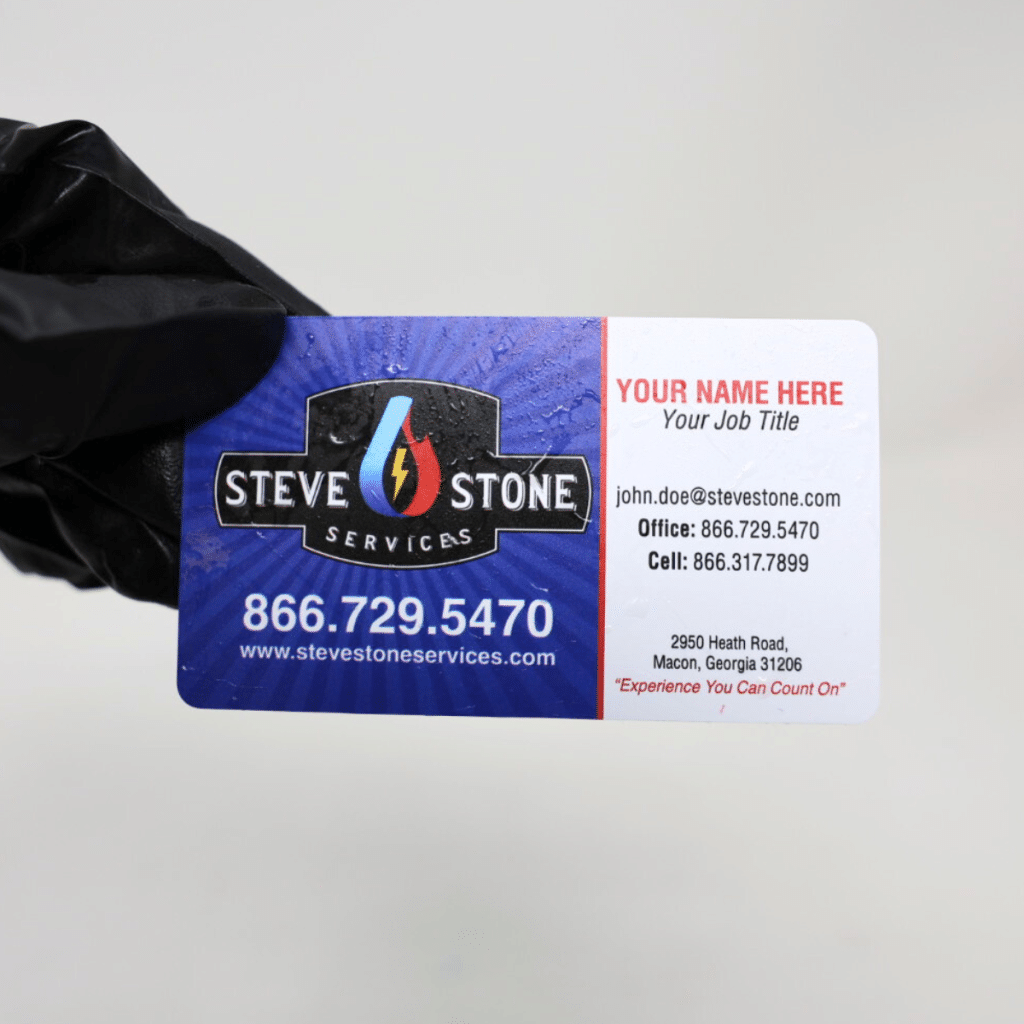 Waterproof Business Card
