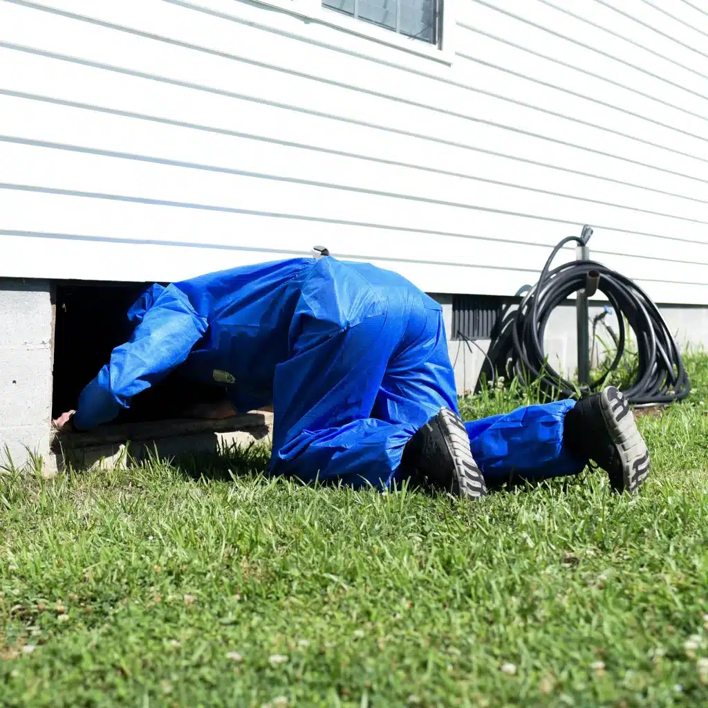 disposable coverall for technician