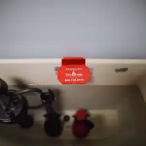 toilet tag
