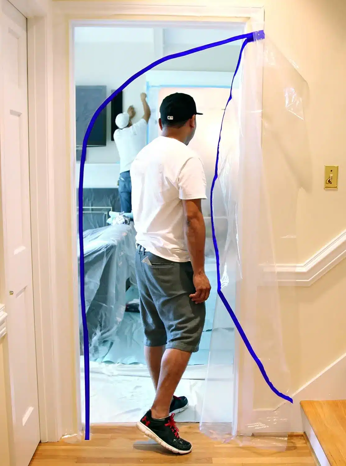 Temporary Door Kit to contain dust