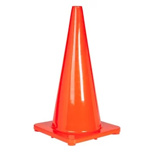 28-inch traffic cone for safety and comfort