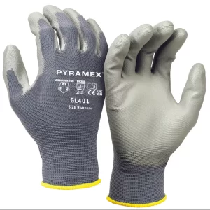 Gray Polyurethane Glove