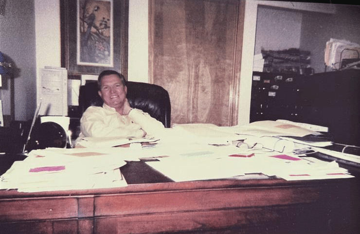 Historic photo of ShuBee founder Steve Stone